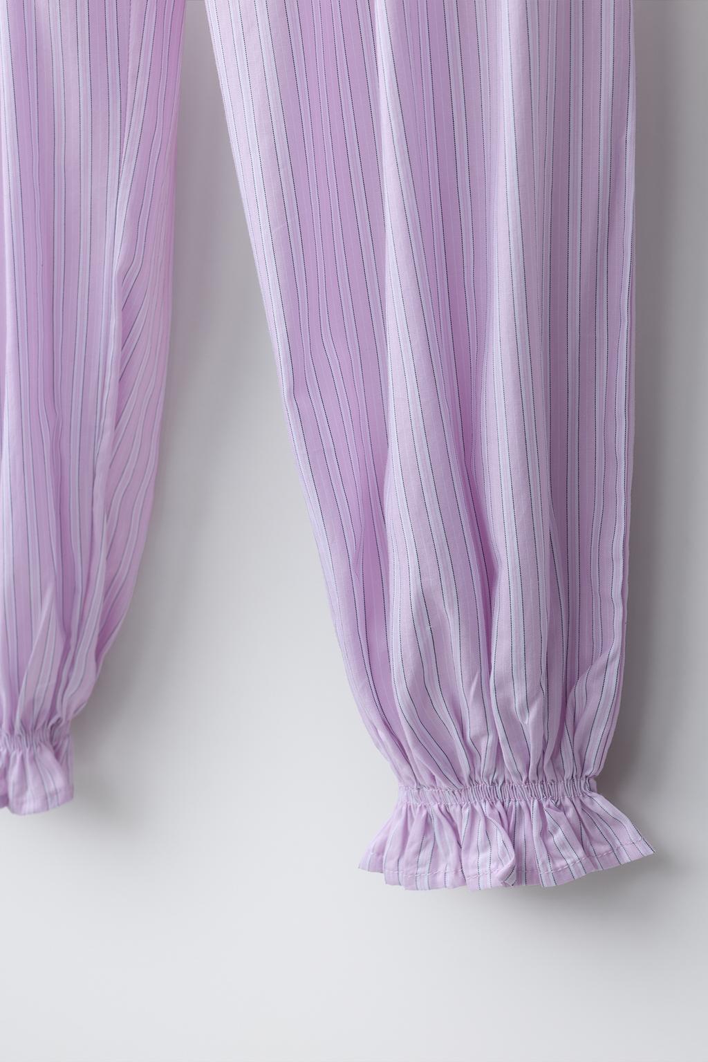 БРЮКИ-БАГГИ В ПОЛОСКУ