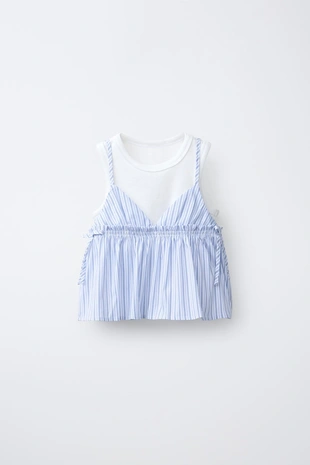 Топ в полоску и топ в рубчик- Заказать в России