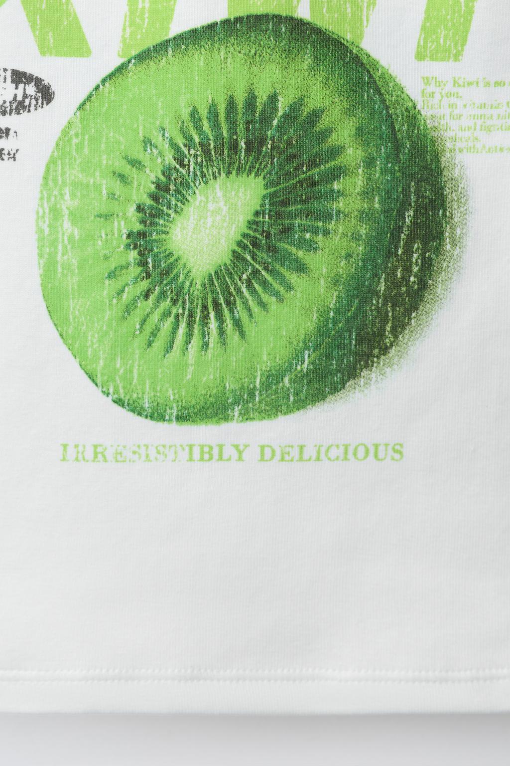 ТОП В РУБЧИК С ПРИНТОМ «ФРУКТЫ»