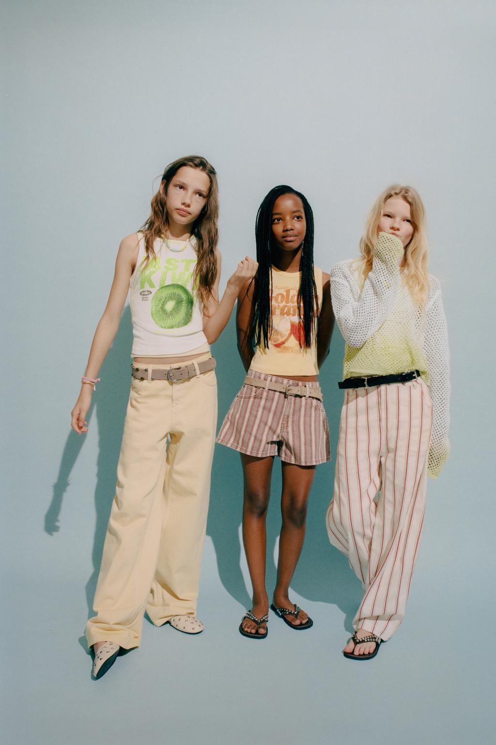 ТОП В РУБЧИК С ПРИНТОМ «ФРУКТЫ»