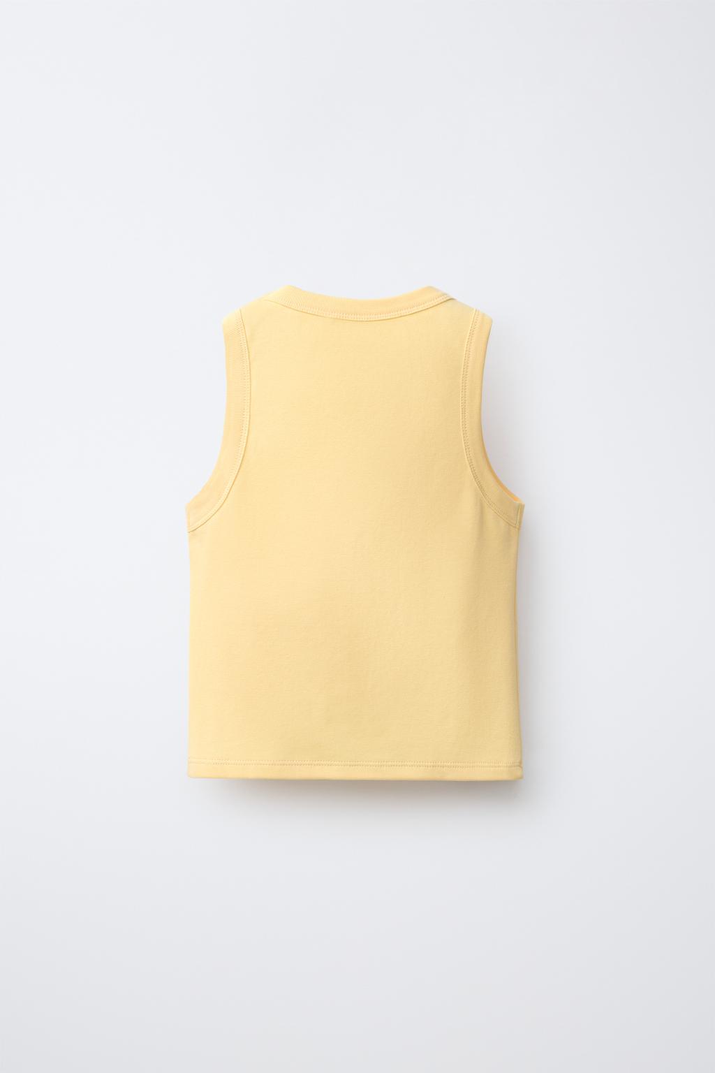 ТОП В РУБЧИК С ПРИНТОМ «ФРУКТЫ»