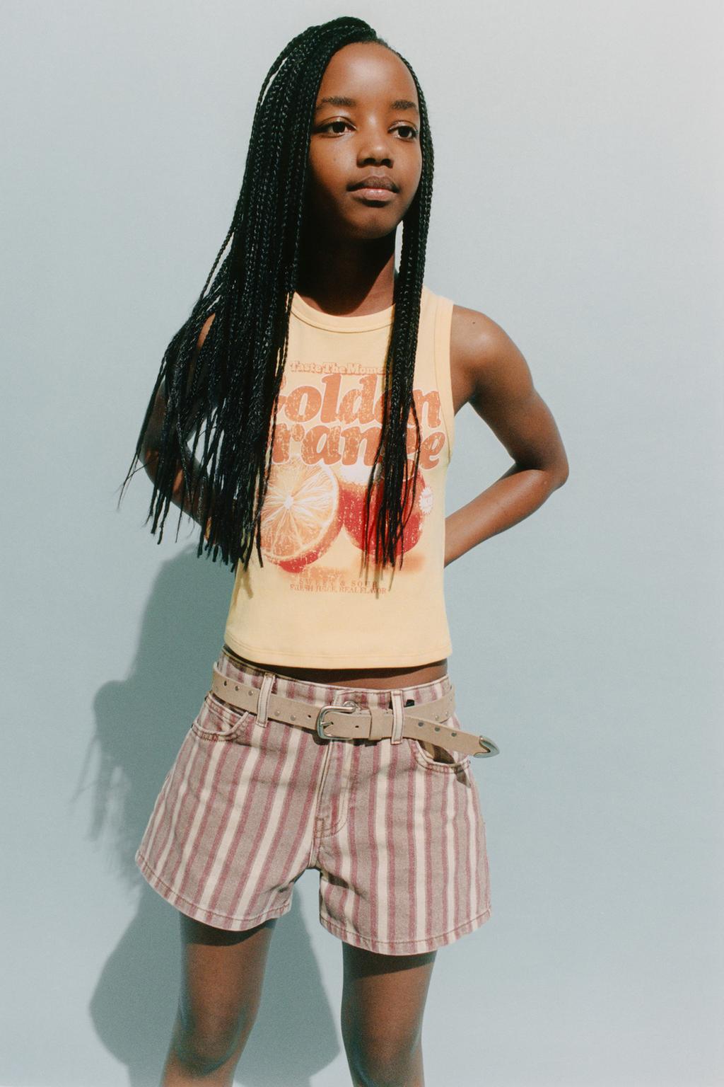 ТОП В РУБЧИК С ПРИНТОМ «ФРУКТЫ»