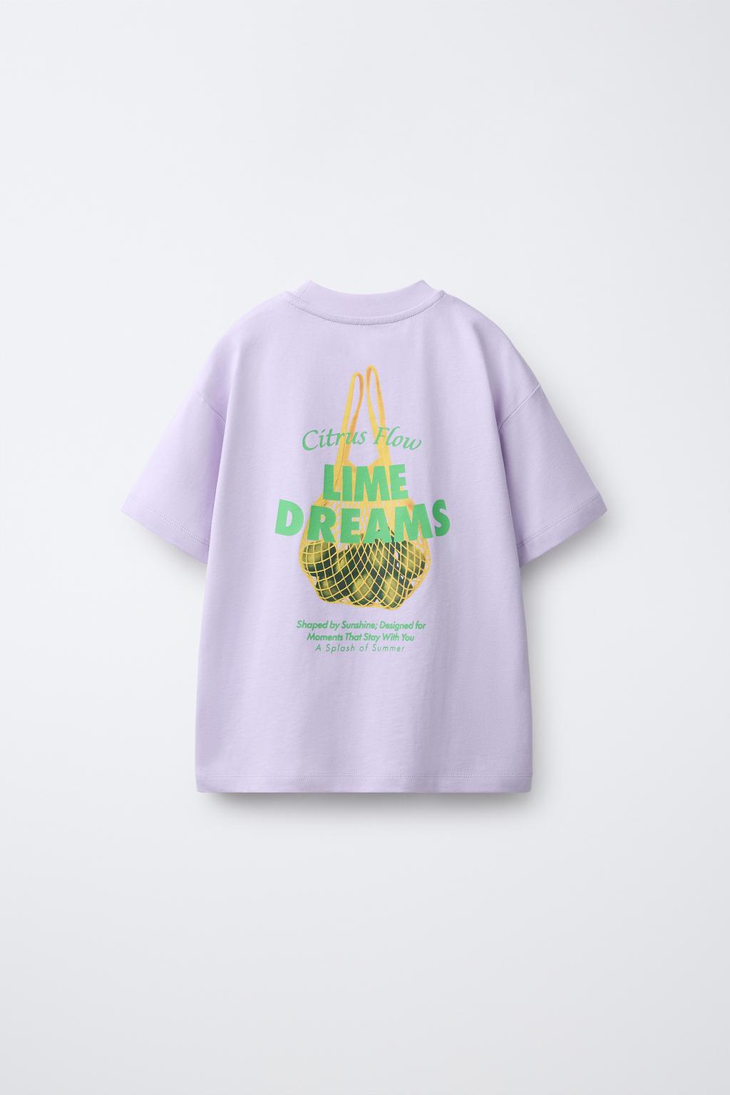 ФУТБОЛКА С ФРУКТОВЫМ ПРИНТОМ