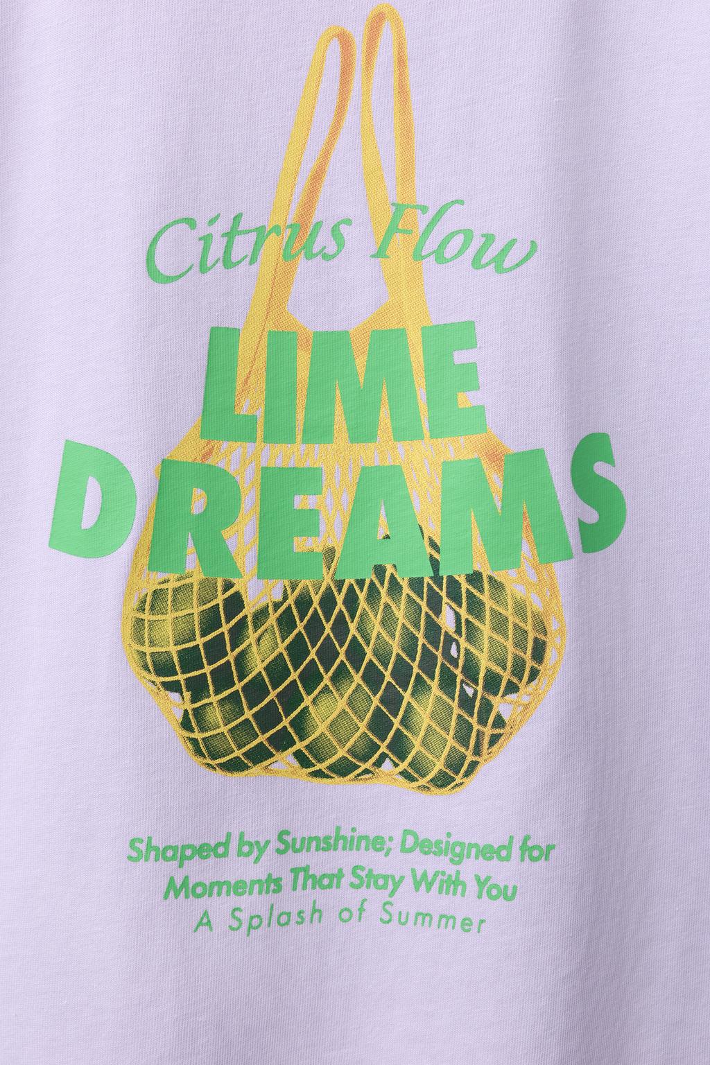 ФУТБОЛКА С ФРУКТОВЫМ ПРИНТОМ