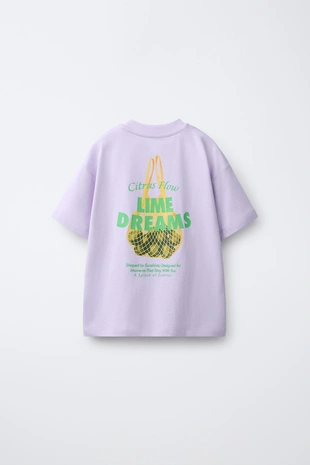 Футболка с фруктовым принтом- Заказать в России