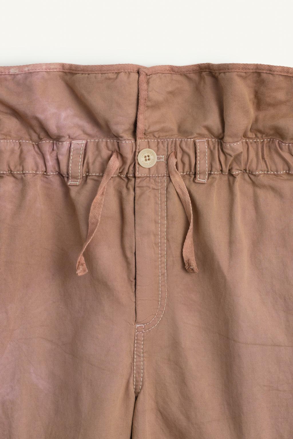 Брюки с эффектом тай-дай