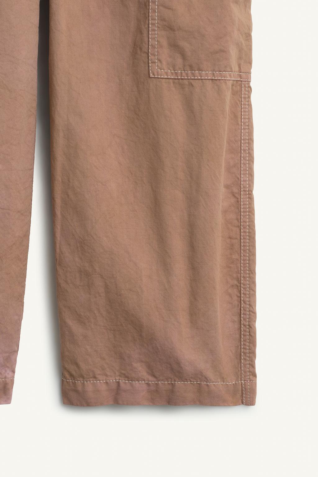 Брюки с эффектом тай-дай