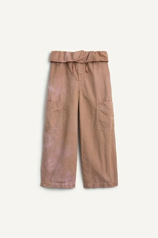 Брюки с эффектом тай-дай- Заказать в России