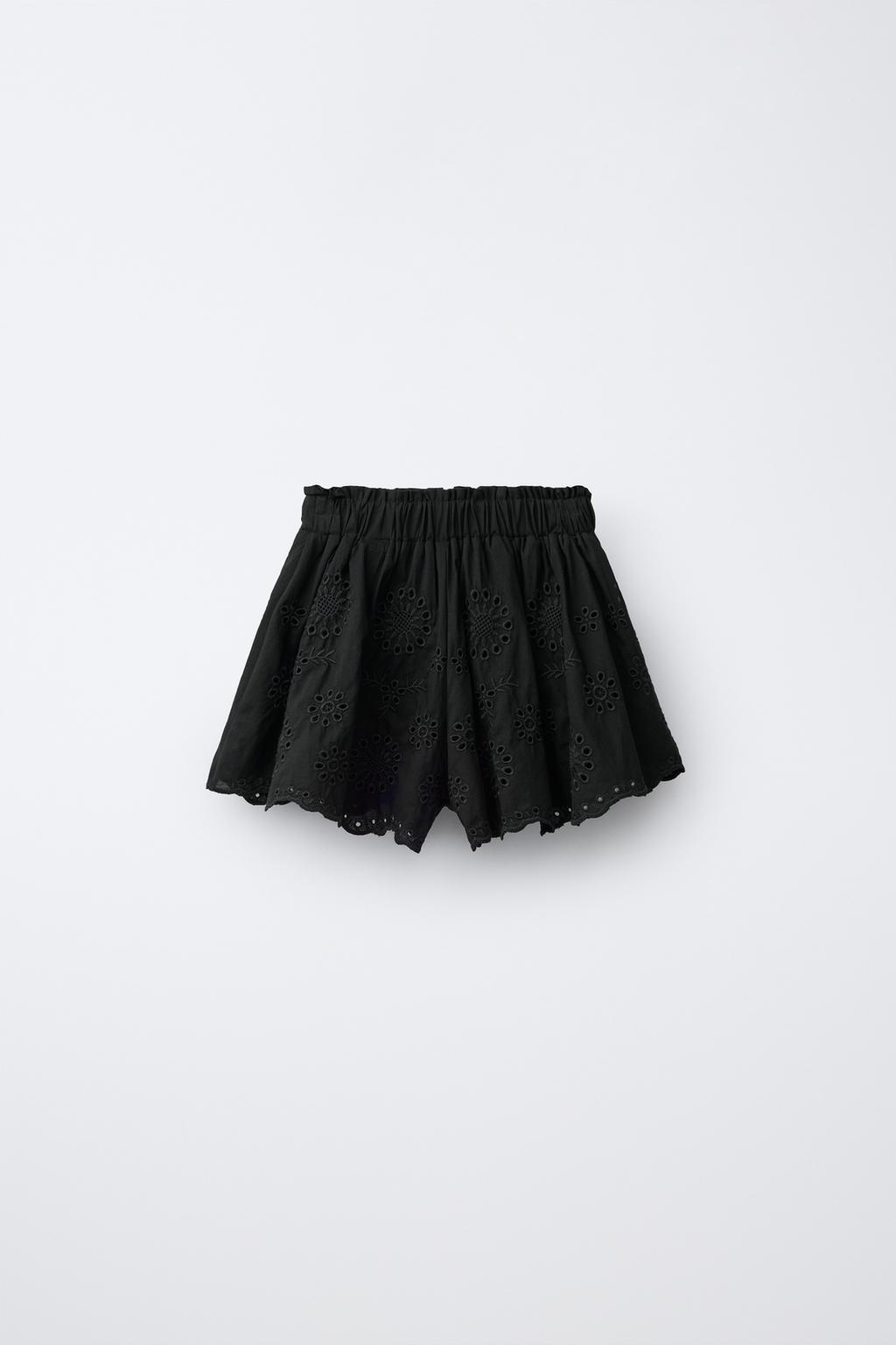 ШОРТЫ С ВЫШИВКОЙ В ШВЕЙЦАРСКОМ СТИЛЕ