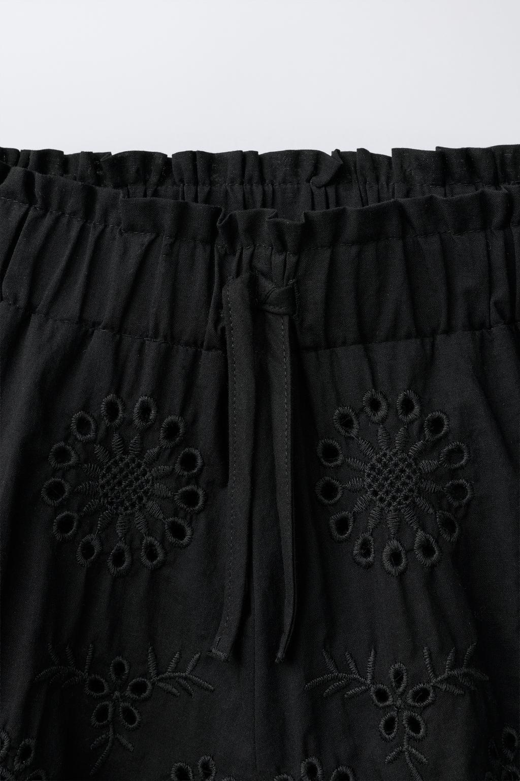 ШОРТЫ С ВЫШИВКОЙ В ШВЕЙЦАРСКОМ СТИЛЕ