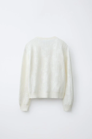 Жаккардовый кардиган- Заказать в России