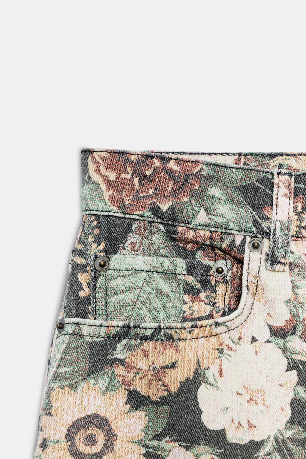 ШОРТЫ С ЦВЕТОЧНЫМ ПРИНТОМ — ZW COLLECTION