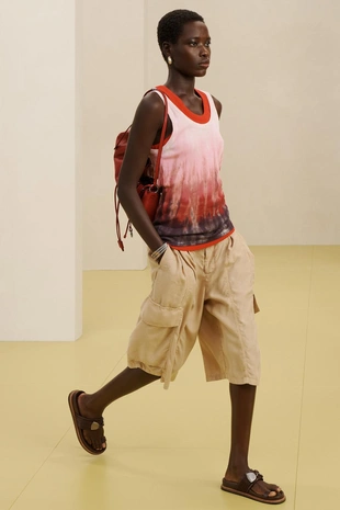 Бермуды из вискозы- Заказать в России