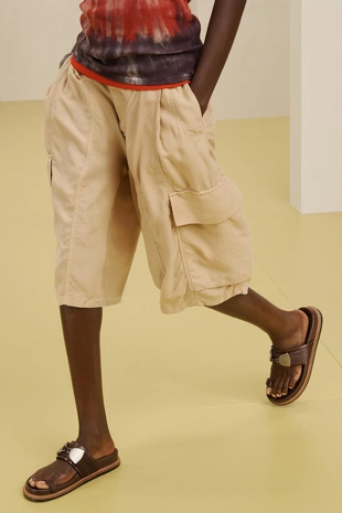 Бермуды из вискозы- Заказать в России