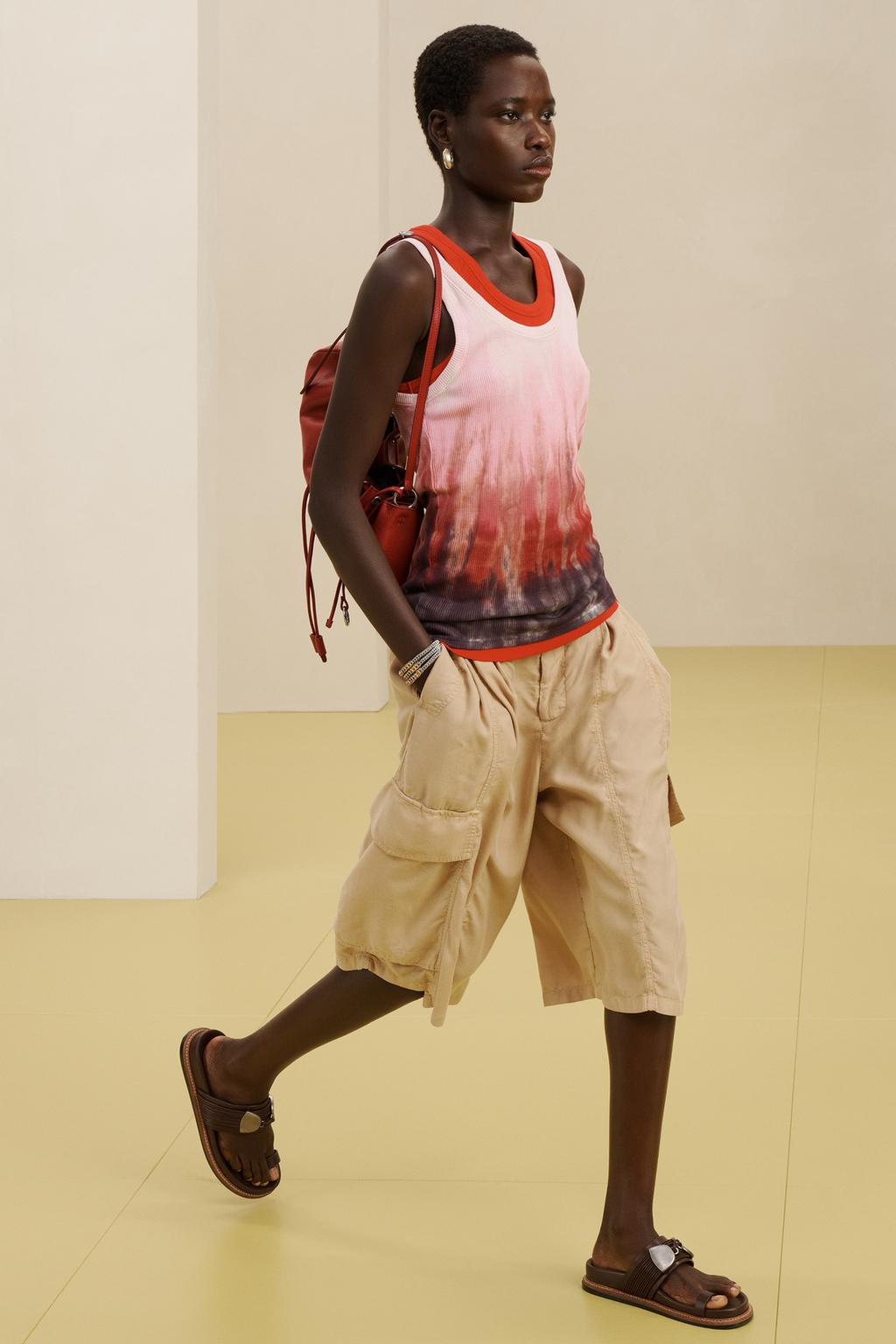 Бермуды из вискозы