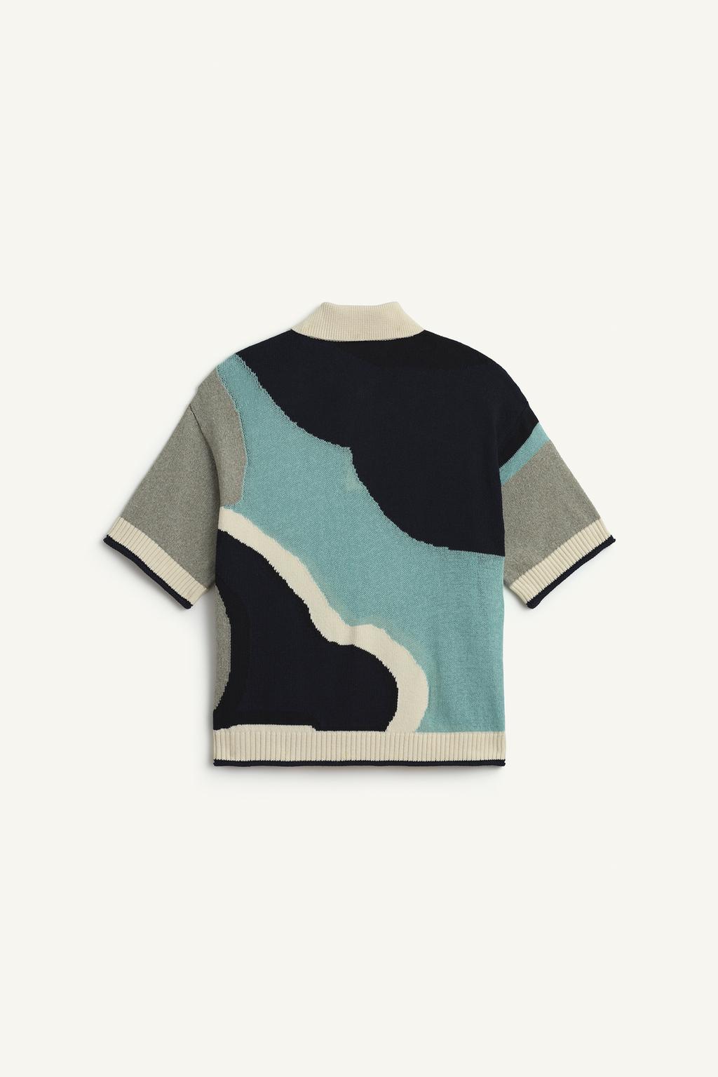 Вязаная рубашка поло fntsy knt