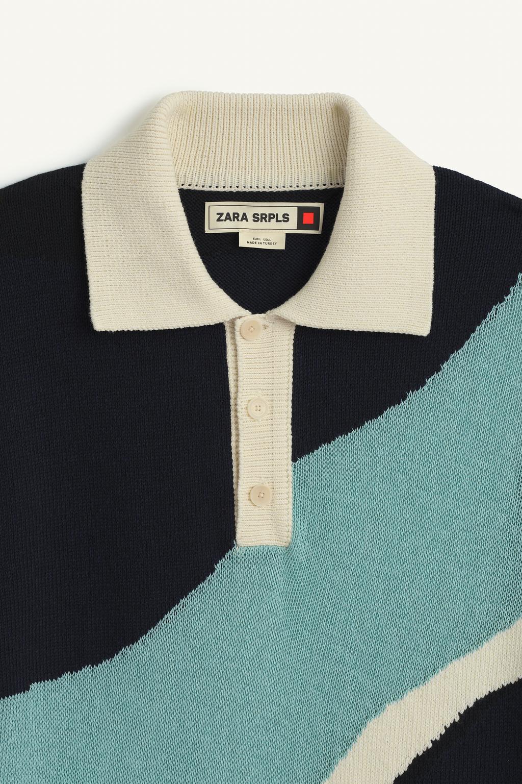 Вязаная рубашка поло fntsy knt