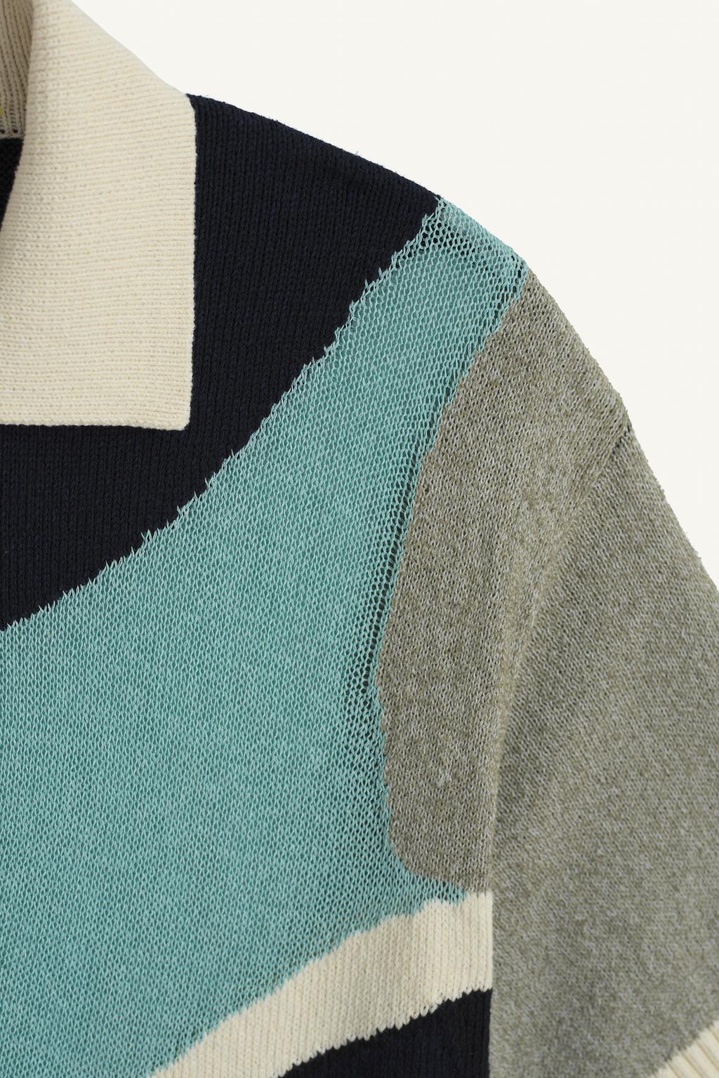 Вязаная рубашка поло fntsy knt