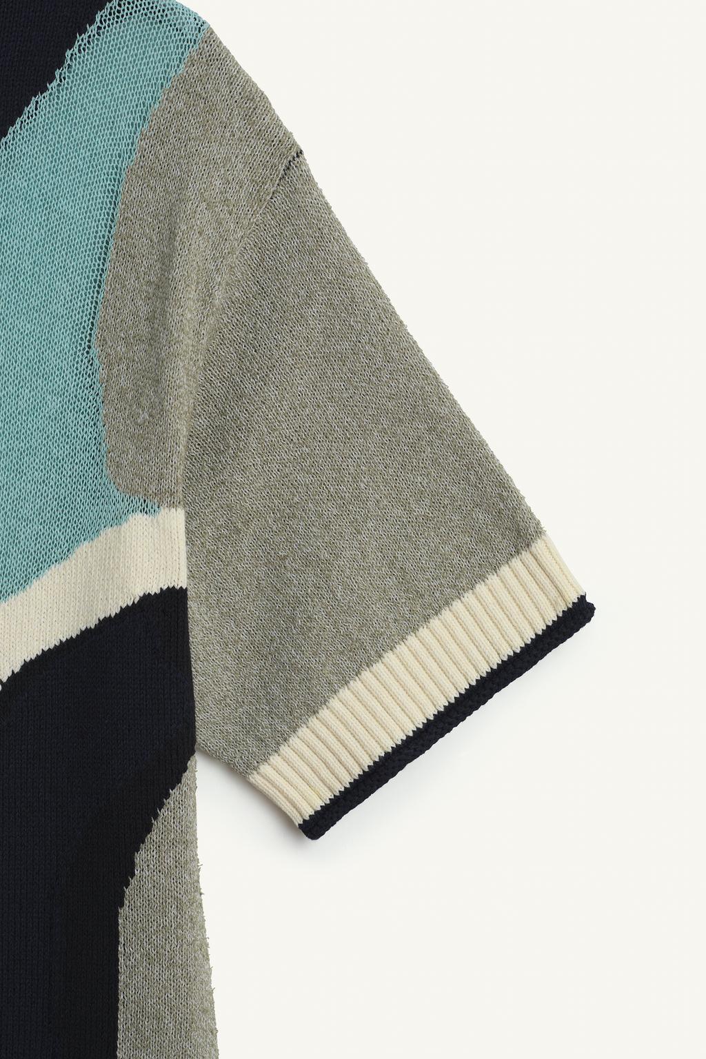 Вязаная рубашка поло fntsy knt