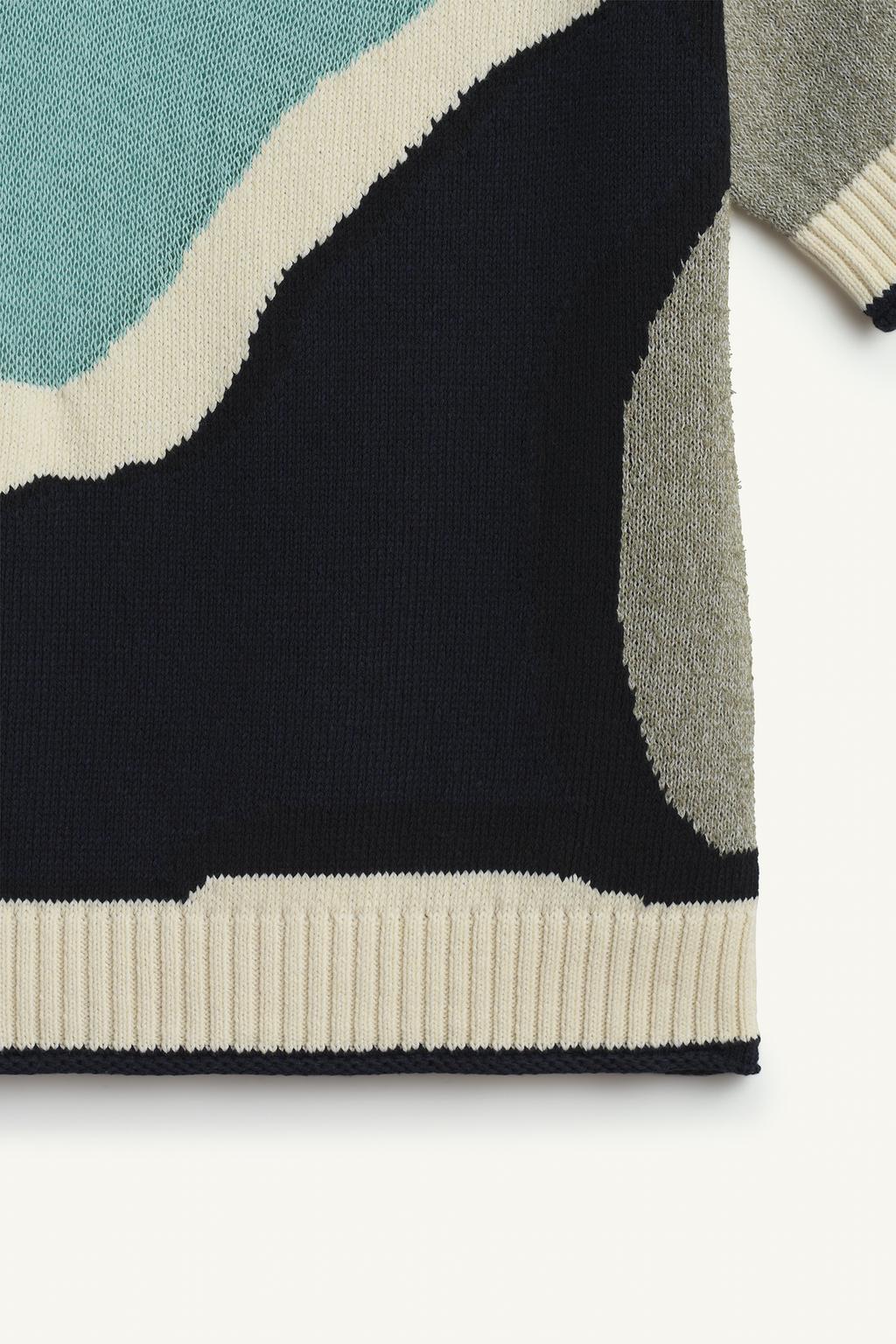 Вязаная рубашка поло fntsy knt