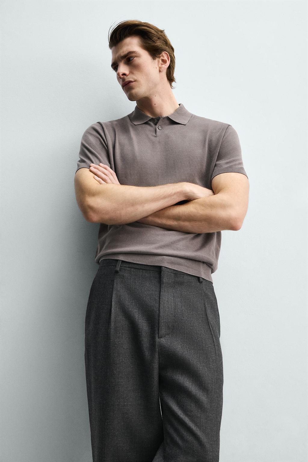 ПОЛО ИЗ ВАРЕНОГО ТРИКОТАЖА