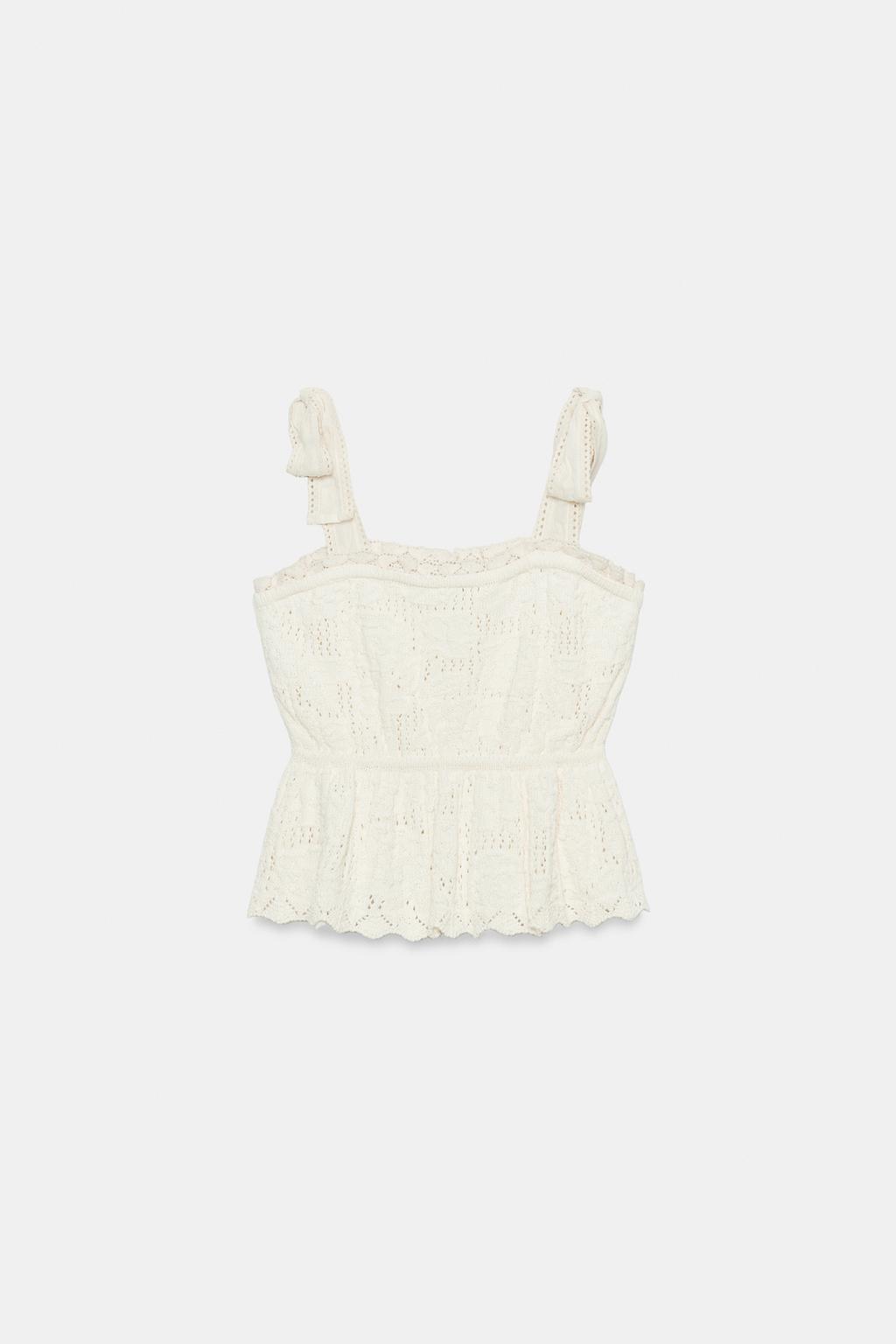 ТОП В РОМАНТИЧЕСКОМ СТИЛЕ С ЗАВЯЗКАМИ