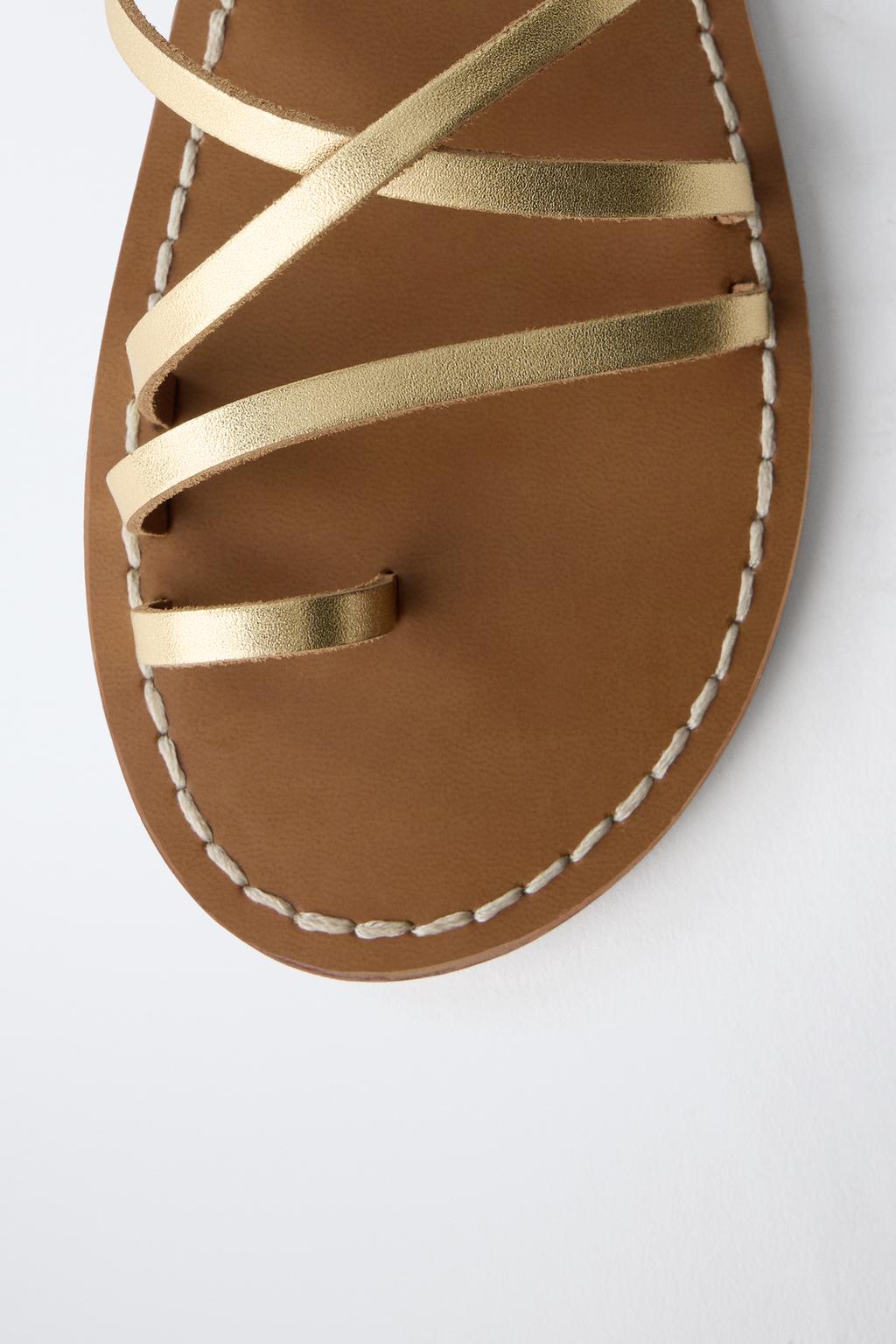 КОЖАНЫЕ САНДАЛИИ