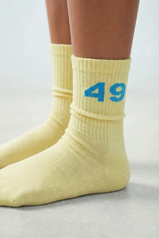 Набор из двух пар высоких носков с номерами- Заказать в России