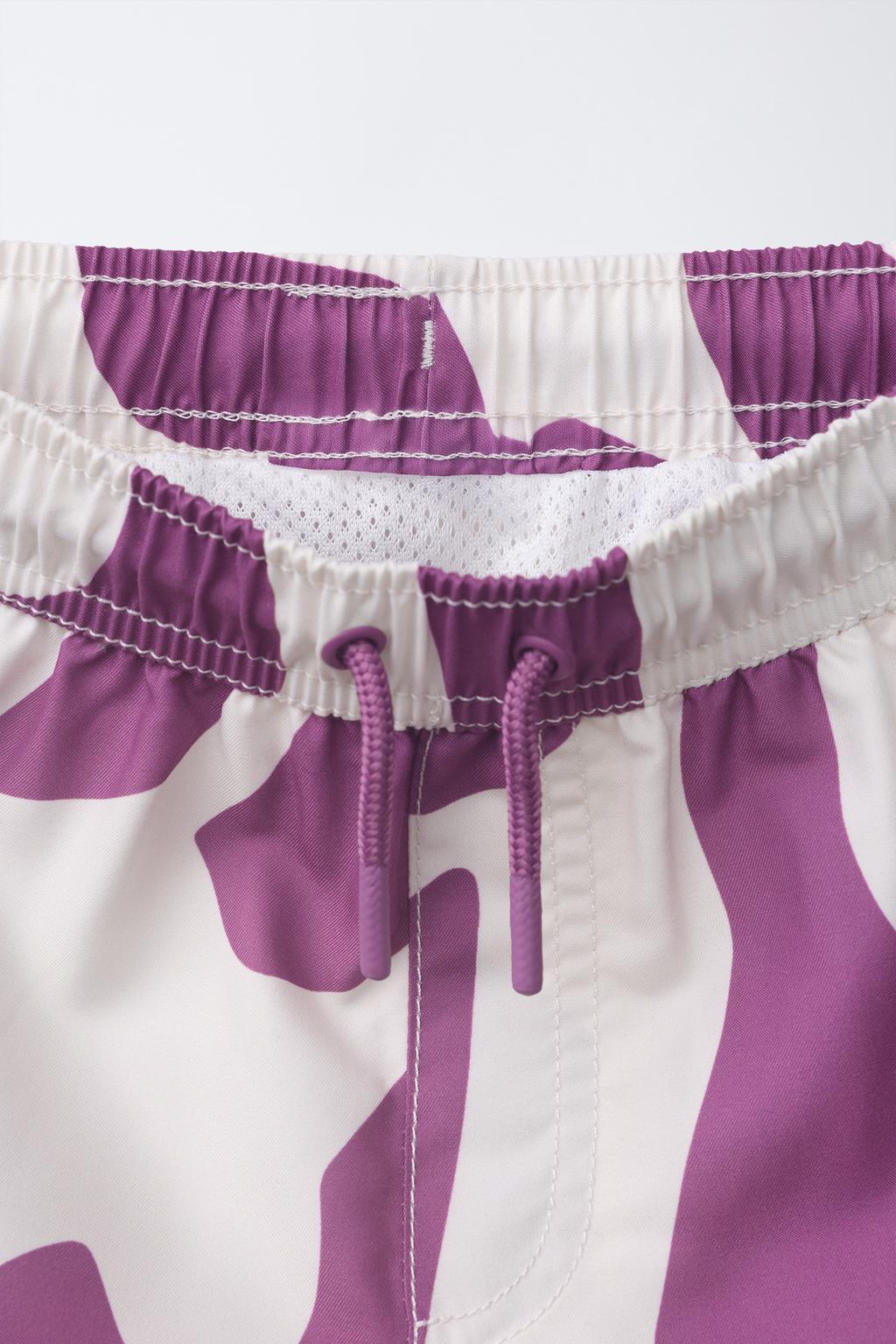 ПЛАВКИ-БЕРМУДЫ С ГЕОМЕТРИЧЕСКИМ ПРИНТОМ (6–14 ЛЕТ)