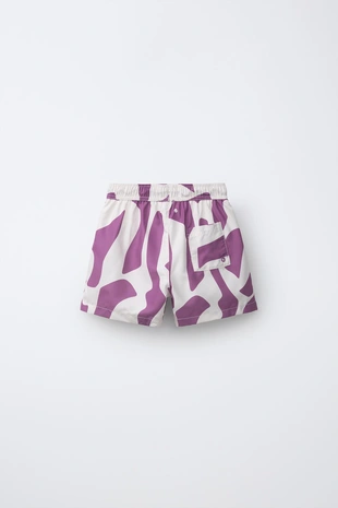 Плавки-бермуды с геометрическим принтом (6–14 лет)- Заказать в России