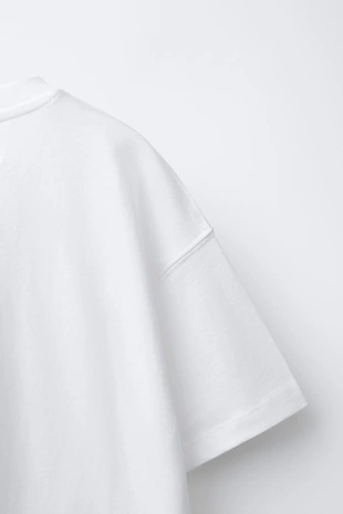 Футболка с рельефным принтом тигра и текстом- Заказать в России