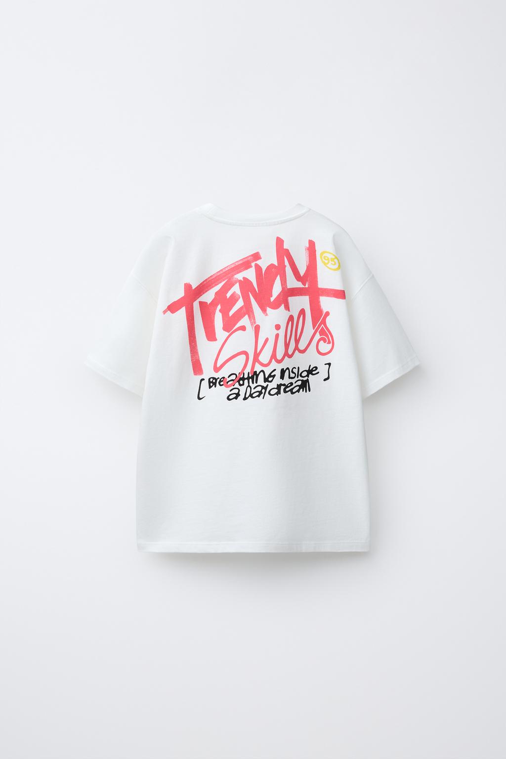 ФУТБОЛКА С ПРИНТОМ ГРАФФИТИ