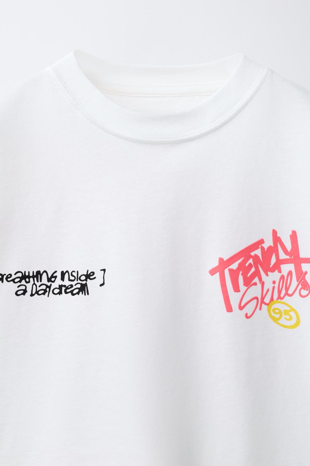 ФУТБОЛКА С ПРИНТОМ ГРАФФИТИ