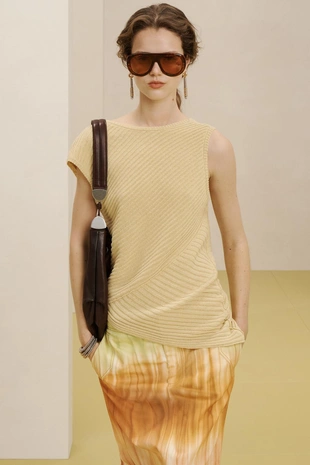 Юбка средней длины с принтом- Заказать в России