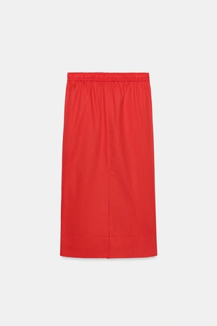 Юбка миди из поплина — Zw Collection- Заказать в России