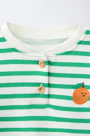 Толстовка с вышивкой «мандарин»- Заказать в России