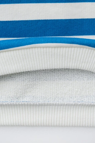 Толстовка в полоску с вышивкой «краб»- Заказать в России