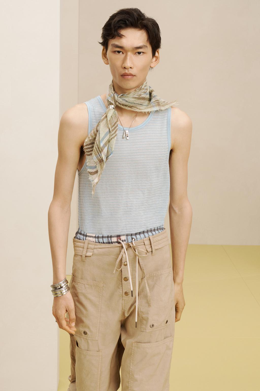 Топ с полосками