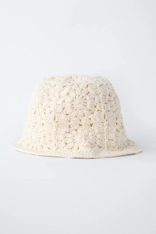 Двусторонняя панама крючком с цветами- Заказать в России