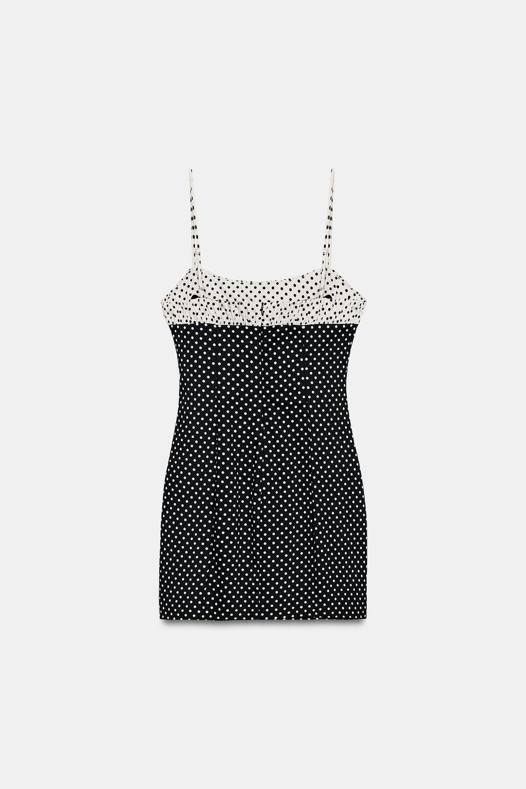 МИНИ-ПЛАТЬЕ В ГОРОШЕК