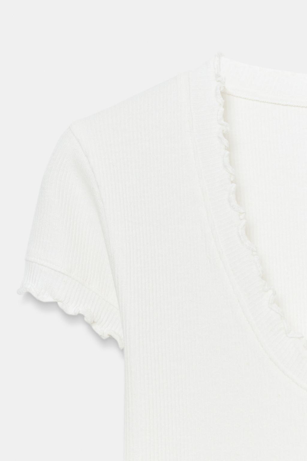 ФУТБОЛКА ИЗ СМЕСОВОГО ЛЬНА С КОРОТКИМИ РУКАВАМИ