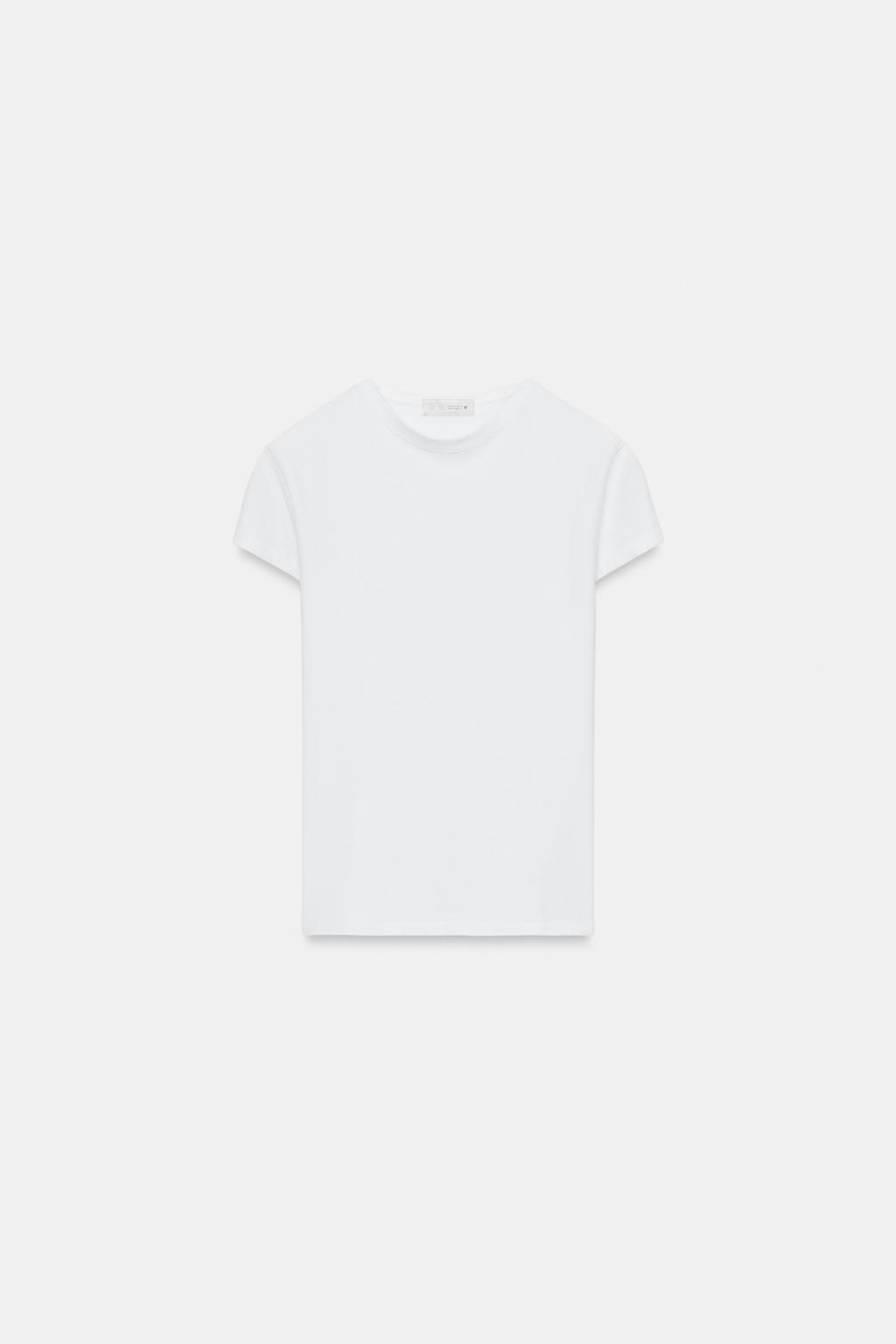 ПРИТАЛЕННАЯ ФУТБОЛКА С КОРОТКИМИ РУКАВАМИ