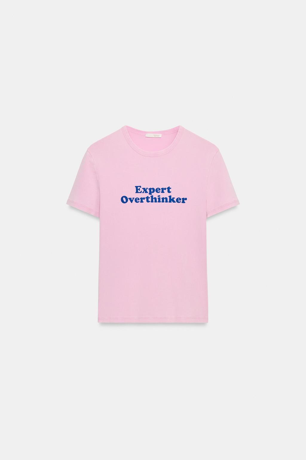 ФУТБОЛКА С КОРОТКИМИ РУКАВАМИ И НАДПИСЬЮ