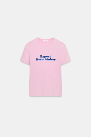 Футболка с короткими рукавами и надписью- Заказать в России