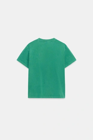 Футболка с надписью и эффектом потертости- Заказать в России