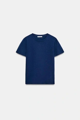 Хлопковая футболка в стиле рустик- Заказать в России