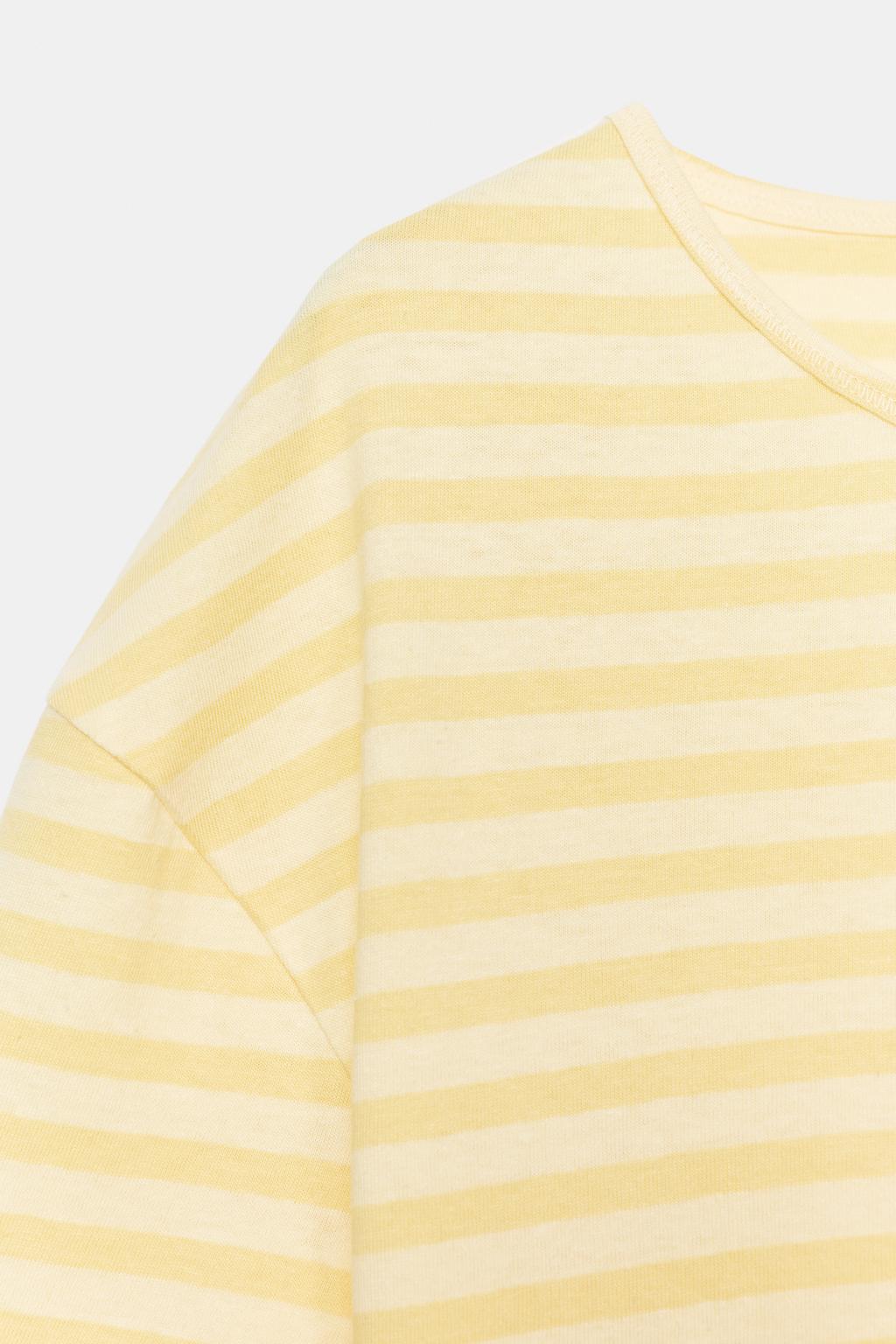 ФУТБОЛКА В ПОЛОСКУ С КОРОТКИМ РУКАВОМ