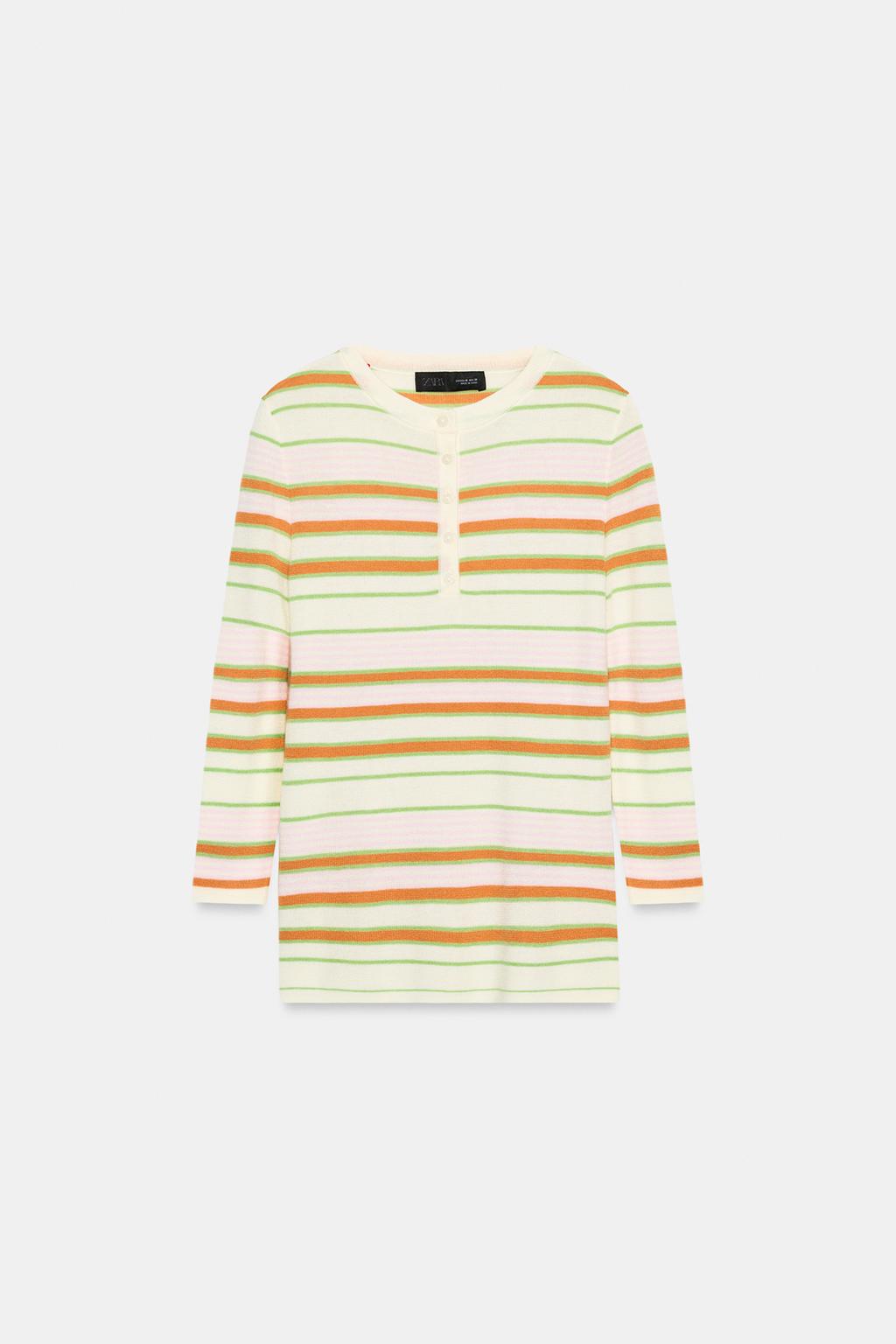 ДЖЕМПЕР ВЯЗАНЫЙ НА ПУГОВИЦАХ