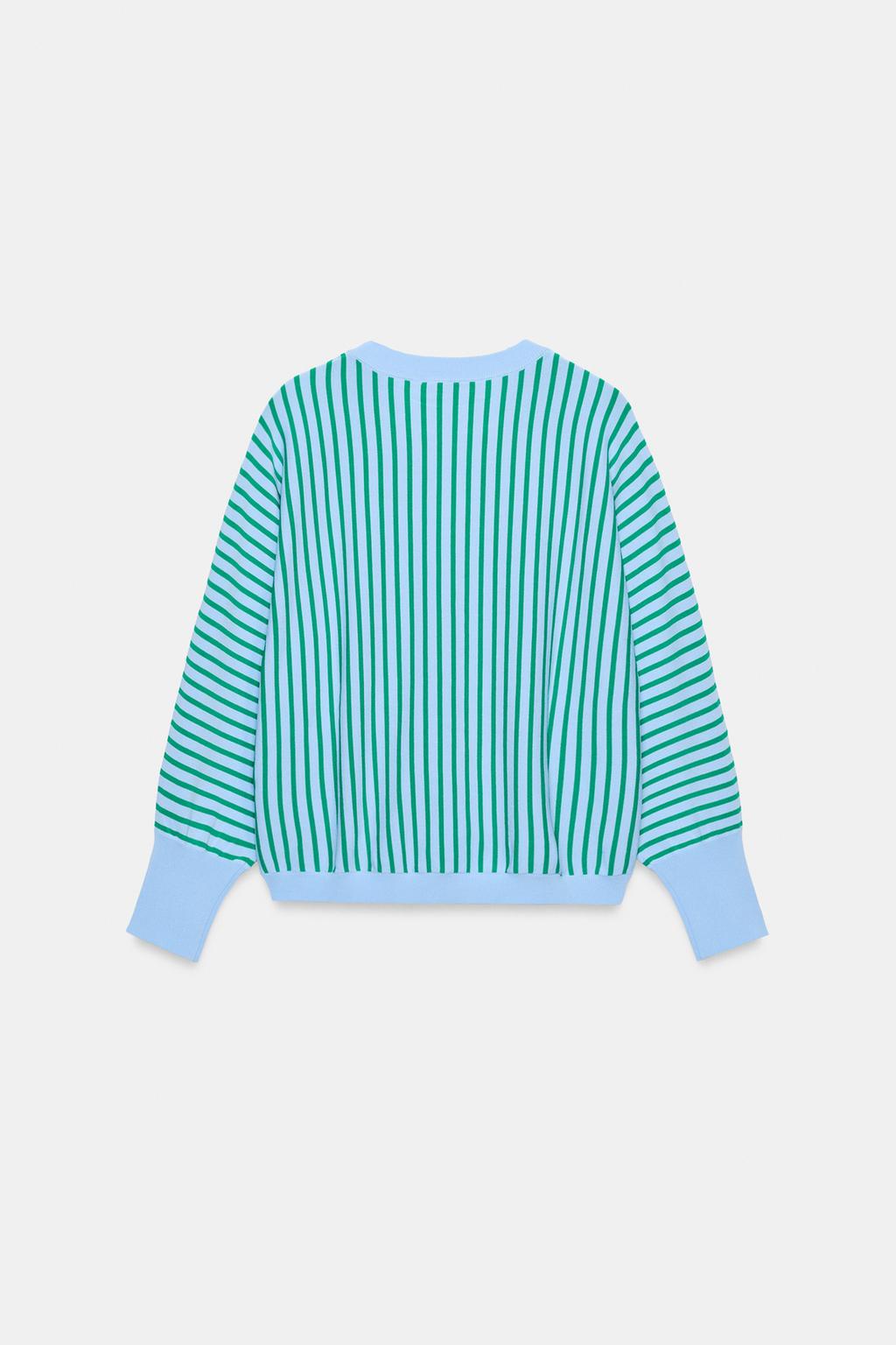 ТРИКОТАЖНАЯ ТОЛСТОВКА В ПОЛОСКУ