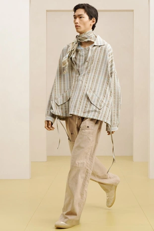 Поло-рубашка прямого кроя- Заказать в России